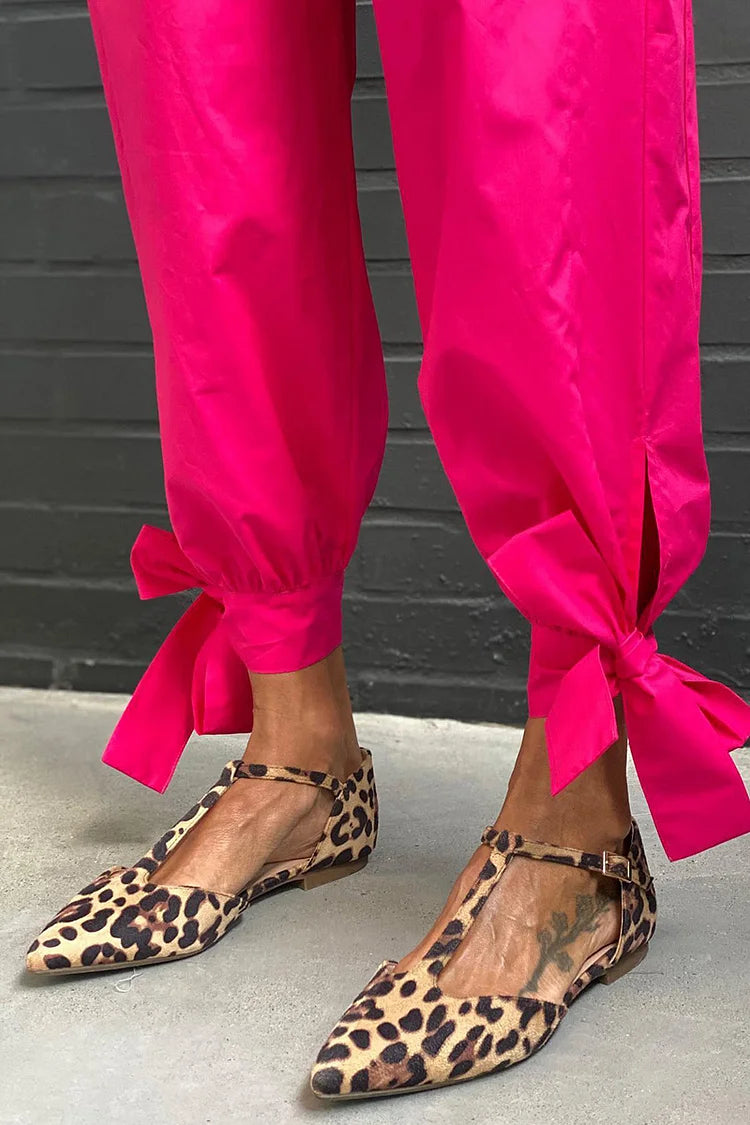 TAMARA | Elegante ballerina a punta con cinturino a T per uno stile sofisticato