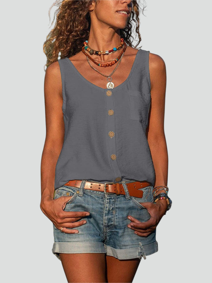 Julie™ | Top Senza Maniche Leggera