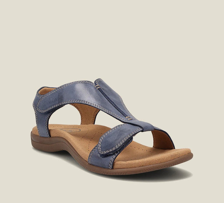 Elisabeth™ | Sandalo Orthoflex in Pelle