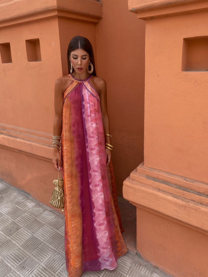 Luciana™ | Elegante Abito Estivo Sfumato per un Look Fresco e alla Moda