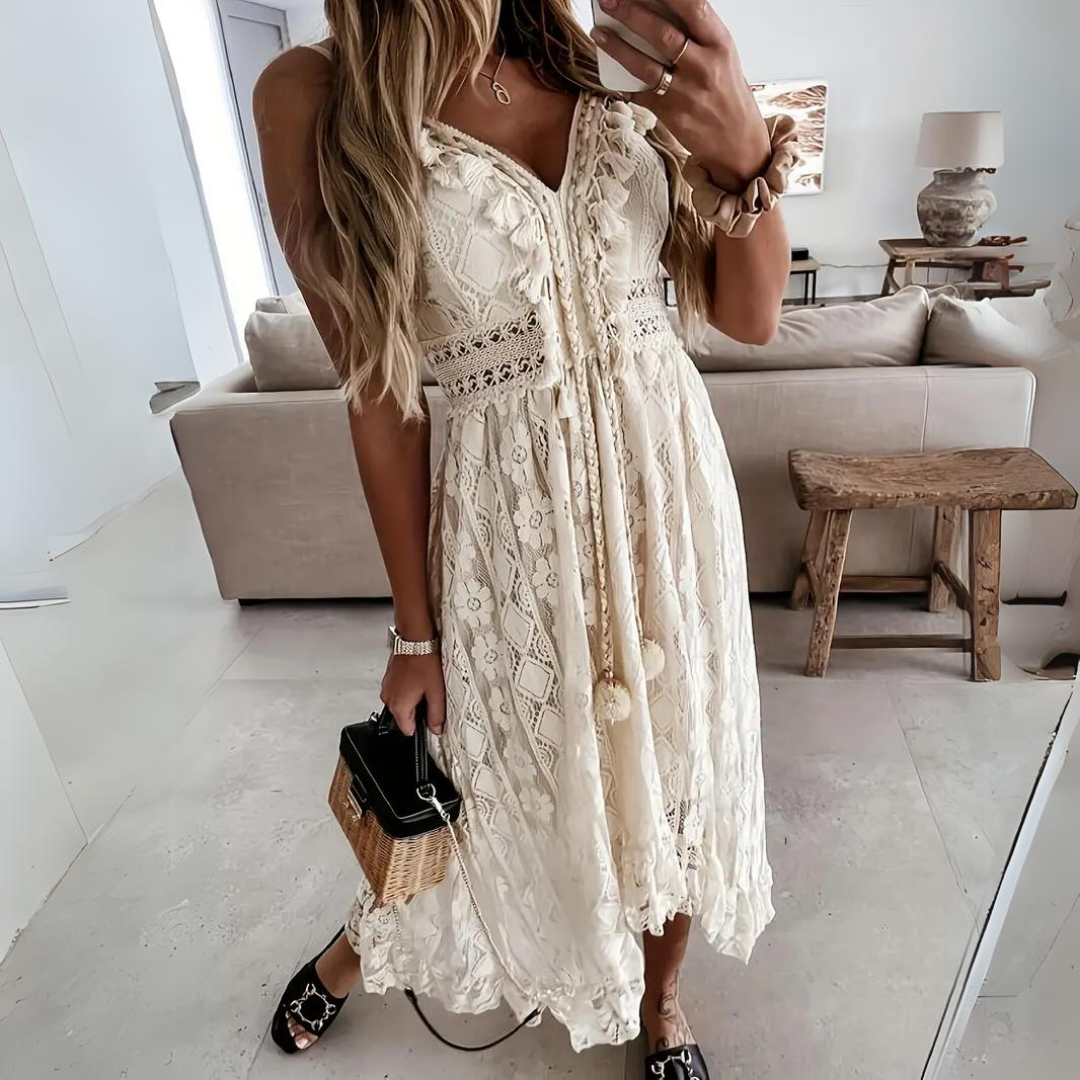 Margaret™ - Elegante Vestito Boho per un Look Chic e Bohémien