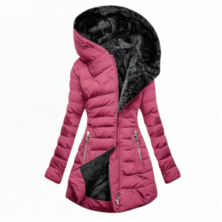 Alessina™ | Cappotto imbottito impermeabile con cappuccio