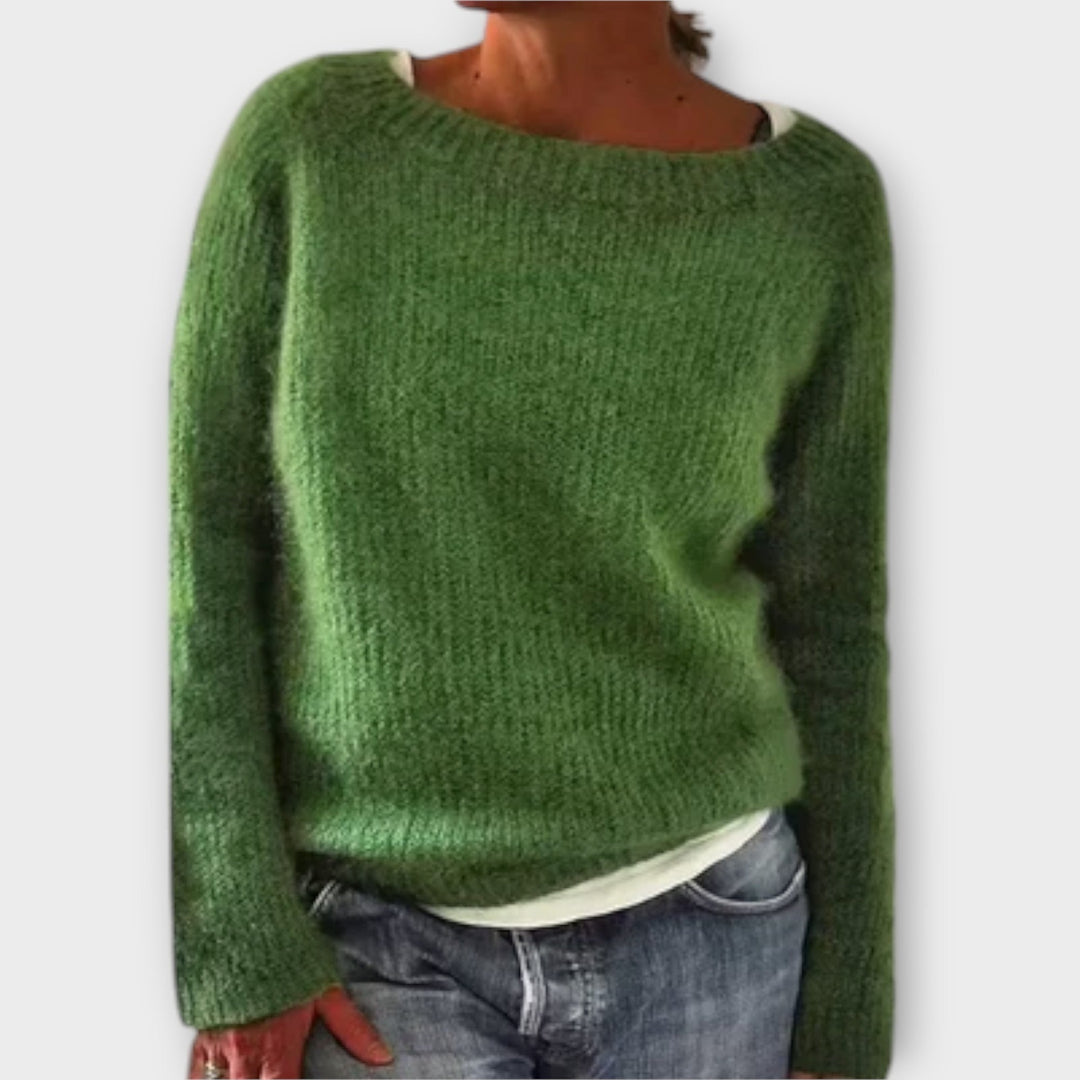 Regine | maglione a maglia monocolore