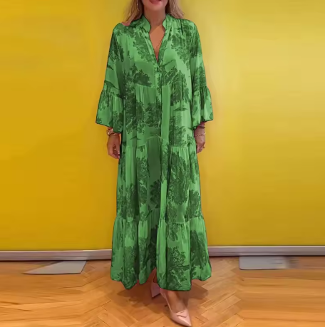 Rosa™ - Splendido abito floreale elegante per ogni occasione