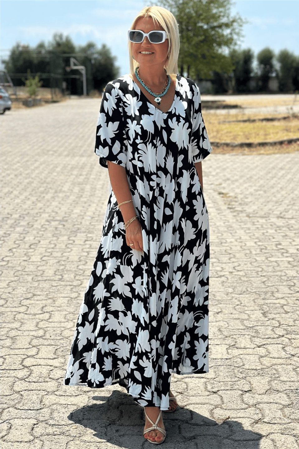 CAMILIA | Vestito Elegante con Copertura per la Pancia per un Look Raffinato e Confortevole