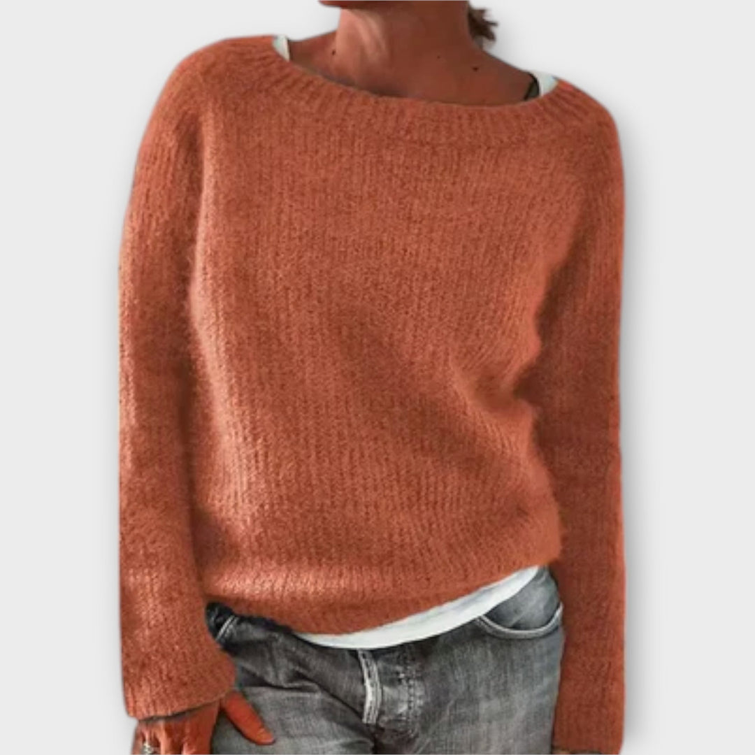 Regine | maglione a maglia monocolore