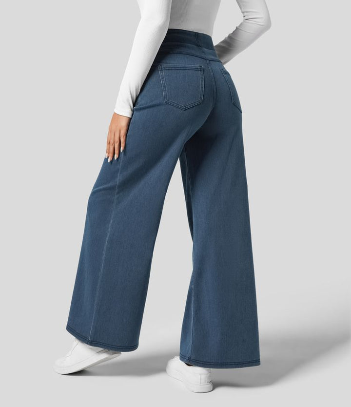 Evie™ | Pantaloni Elasticizzati Comodi con Vita Alta