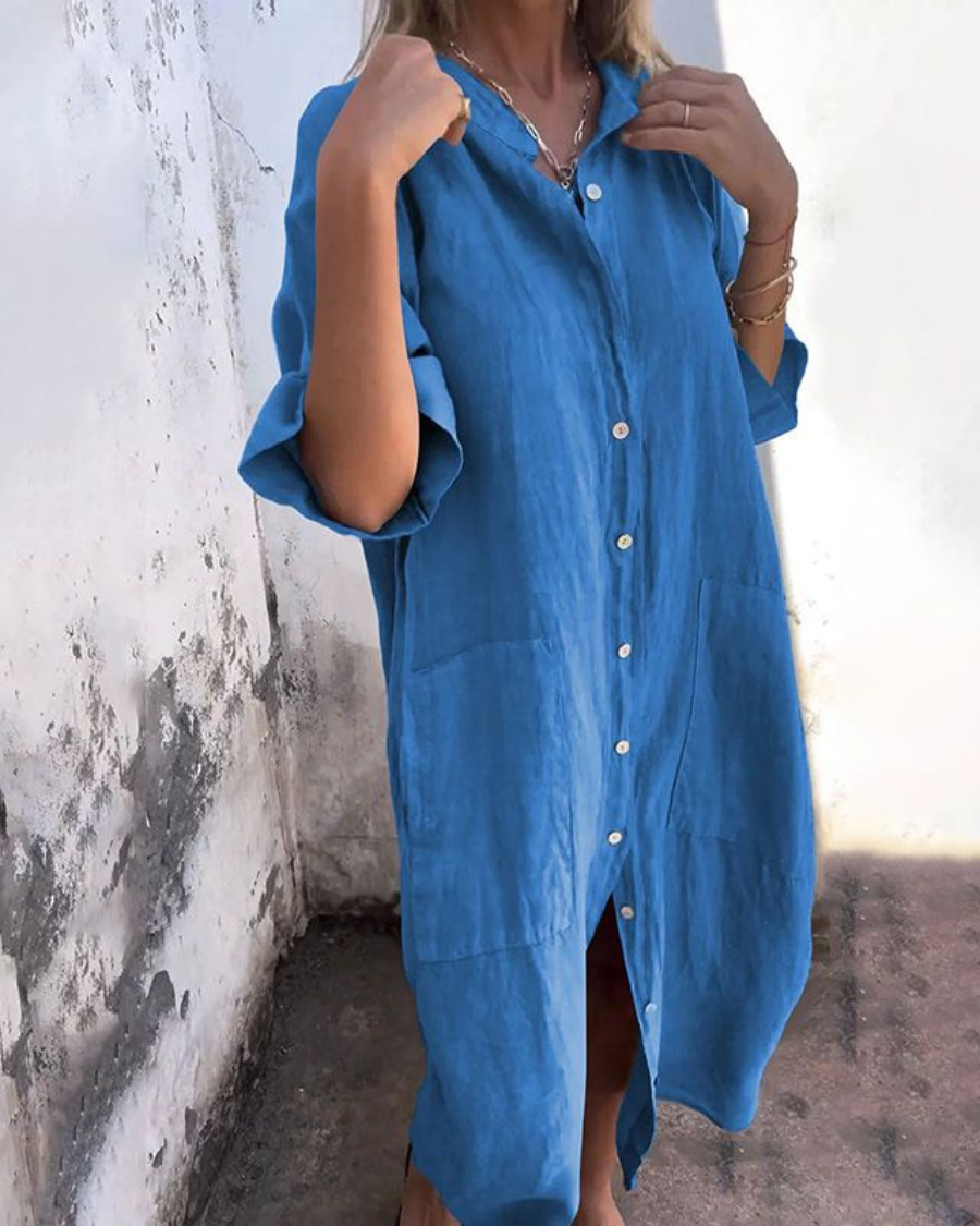 Melanie | Chemisier Casual in Stile Ibiza per un Look Estivo e alla Moda