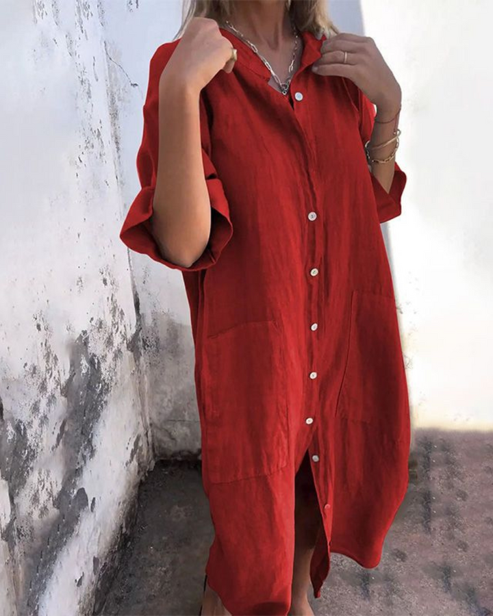 Melanie | Chemisier Casual in Stile Ibiza per un Look Estivo e alla Moda