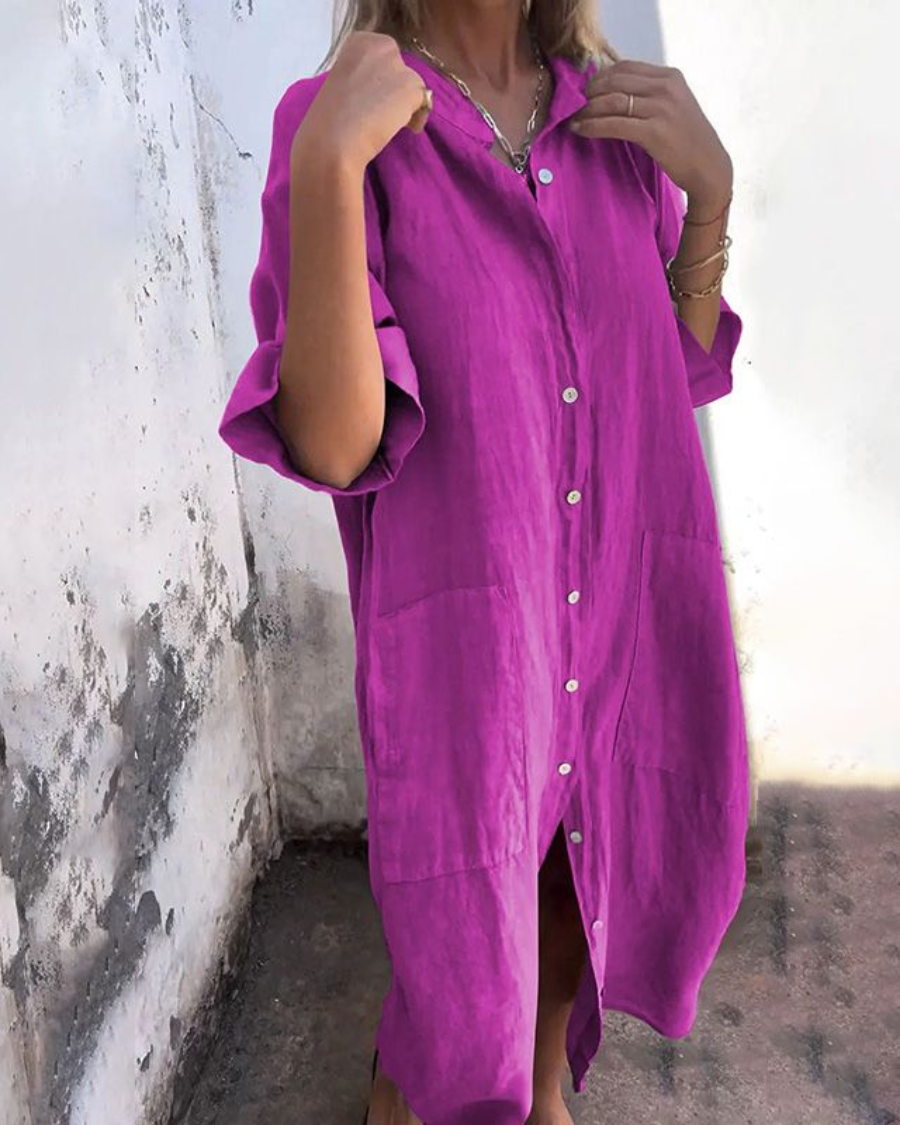 Melanie | Chemisier Casual in Stile Ibiza per un Look Estivo e alla Moda
