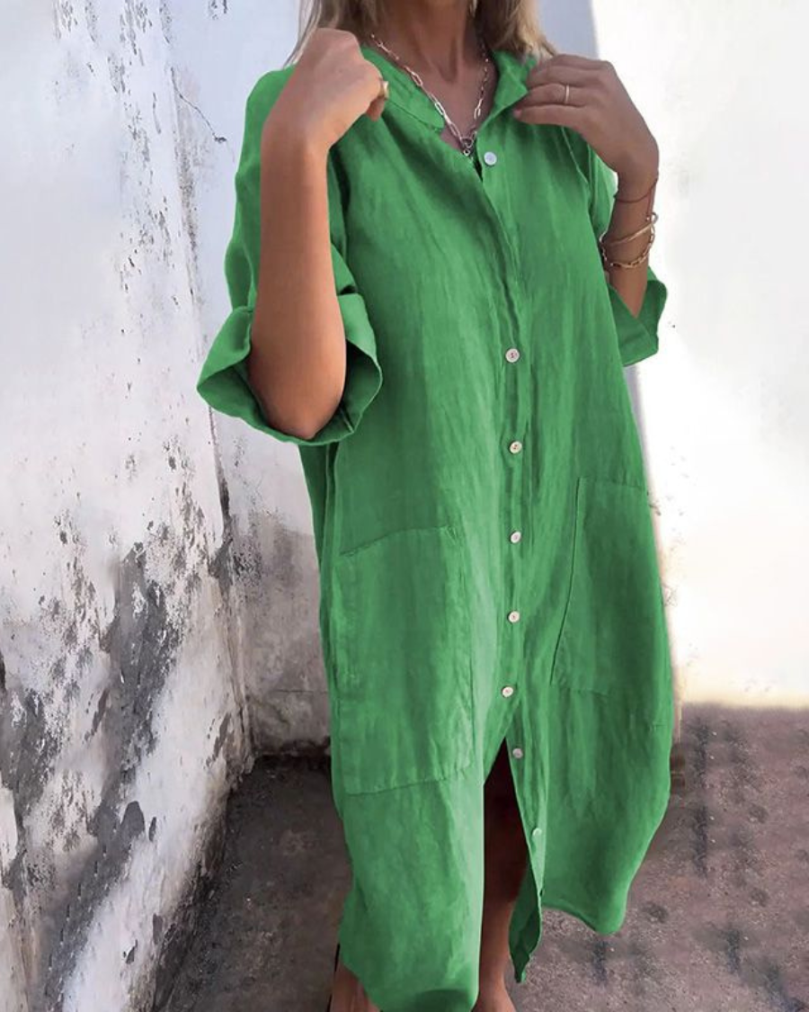 Melanie | Chemisier Casual in Stile Ibiza per un Look Estivo e alla Moda