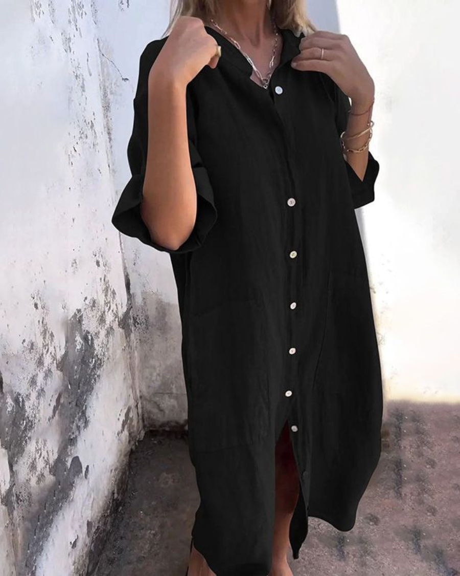 Melanie | Chemisier Casual in Stile Ibiza per un Look Estivo e alla Moda