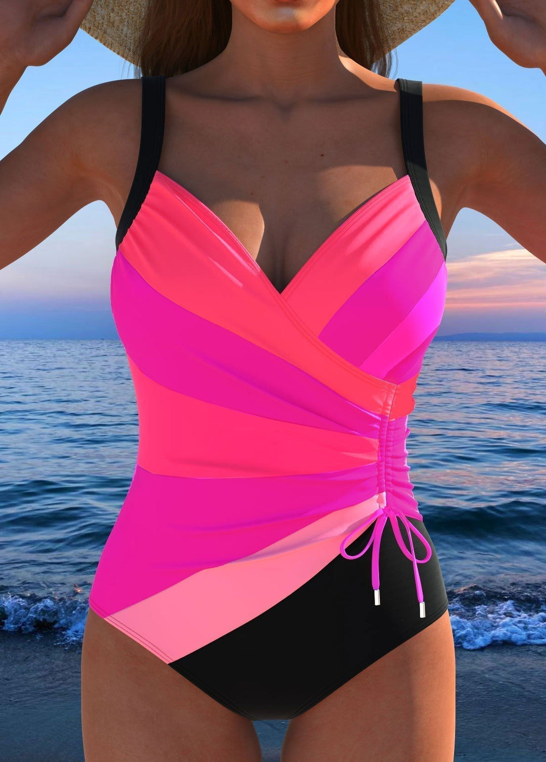 Éloria – Costume da bagno elegante con stampa colorata