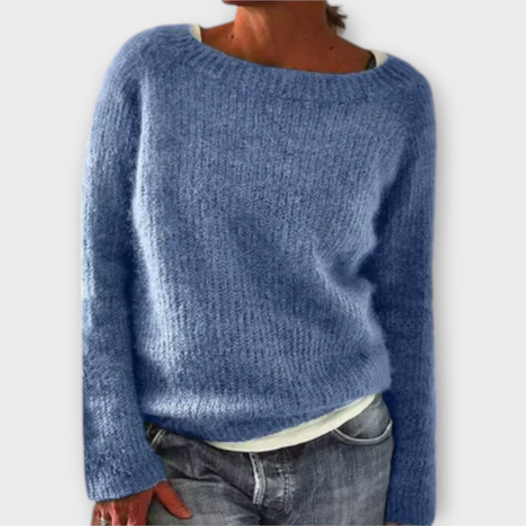 Regine | maglione a maglia monocolore