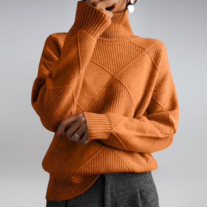 Darcy - Maglione a Collo Alto Oversize