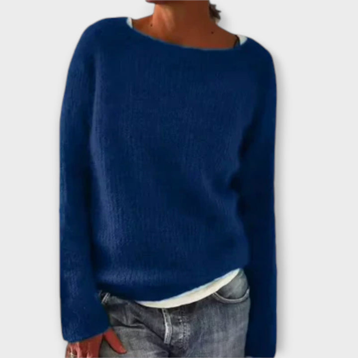 Regine | maglione a maglia monocolore