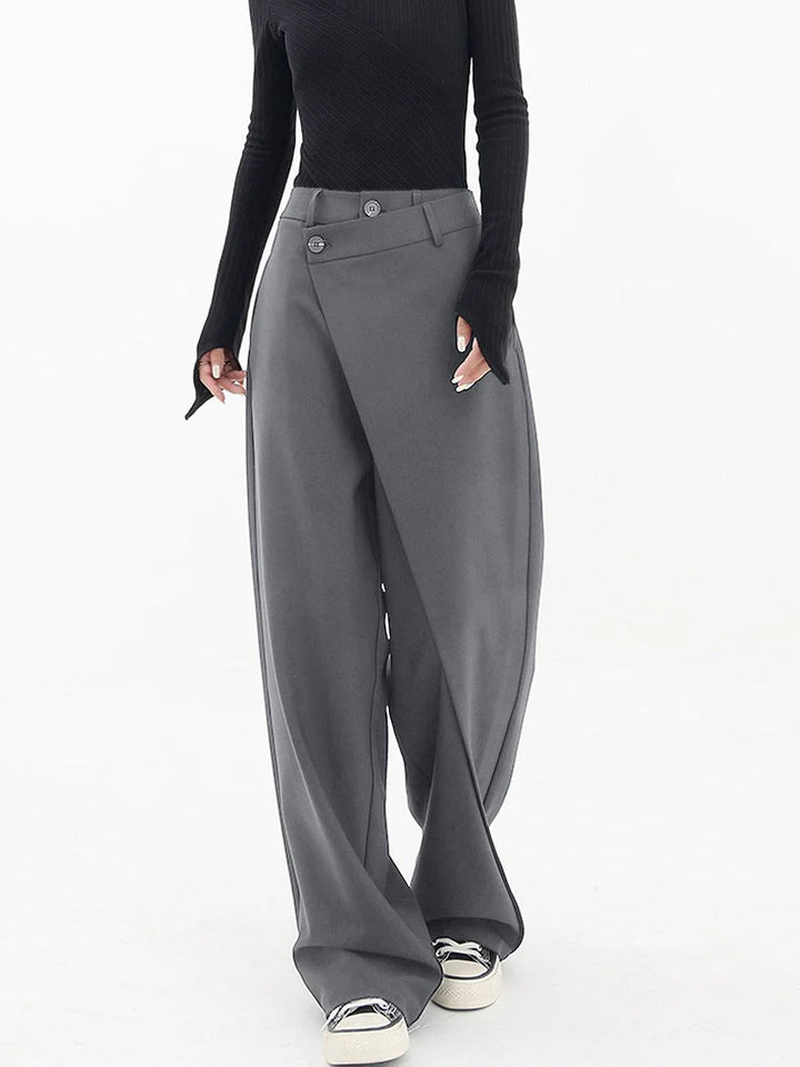 Luciana – Pantaloni a Gamba Larga Eleganti
