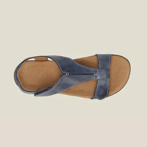 Giulia™ | Sandali ortopedici in pelle casual