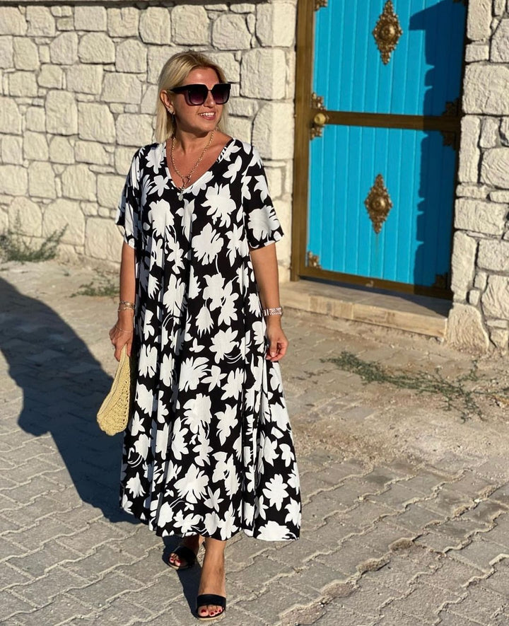 CAMILIA | Vestito Elegante con Copertura per la Pancia per un Look Raffinato e Confortevole
