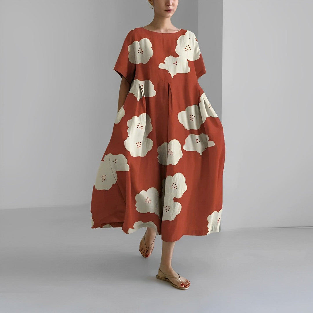 Adelia - Abito Floreale Bohemien