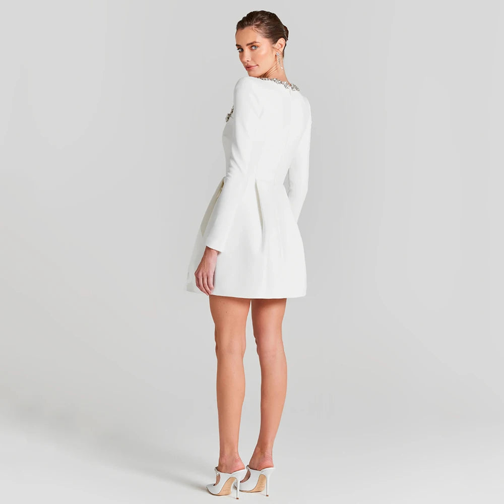 Barbara™ | Mini Abito In Velluto
