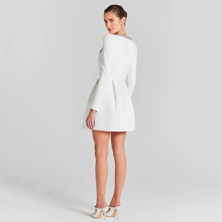 Barbara™ | Mini Abito In Velluto