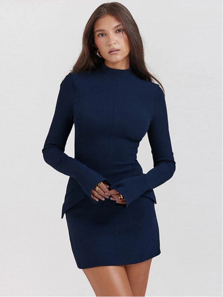 Silvia™ | Vestito Con Risvolti