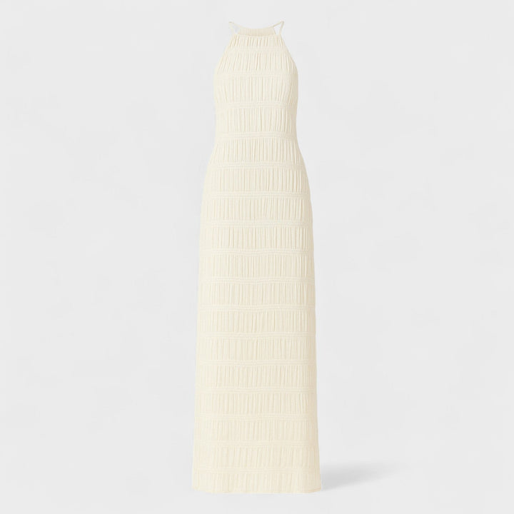 ADELINE - Vestito lungo con scollo a halter