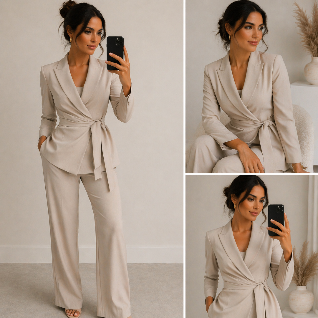 Emma | Il Completo che Incapsula l'Eleganza senza Sforzo