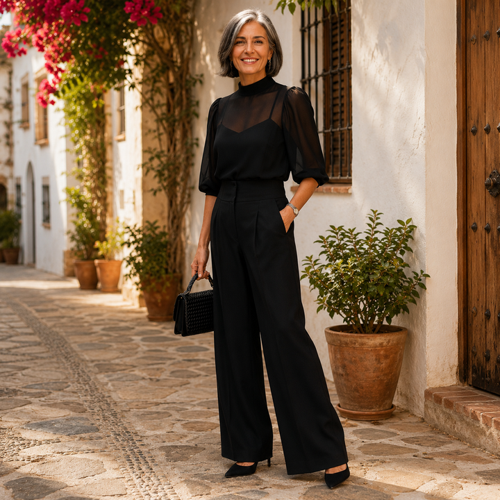 Celeste™ | Completo Chic Parigino