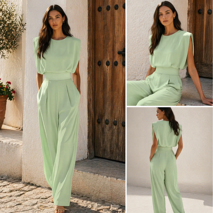 Noemi | Mono Elegante con Cintura