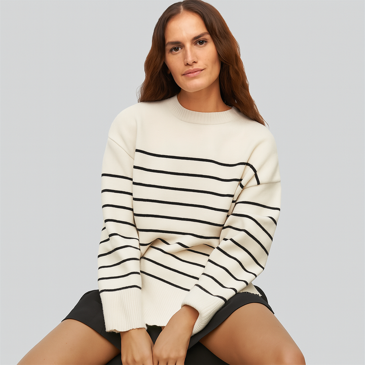Louise | Maglione Striato Couture