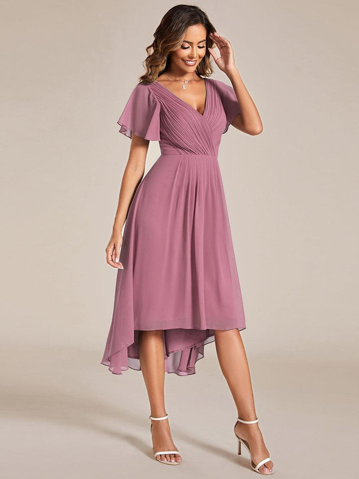 ever FAYE|Abito da invitata di matrimonio chic con scollo a V