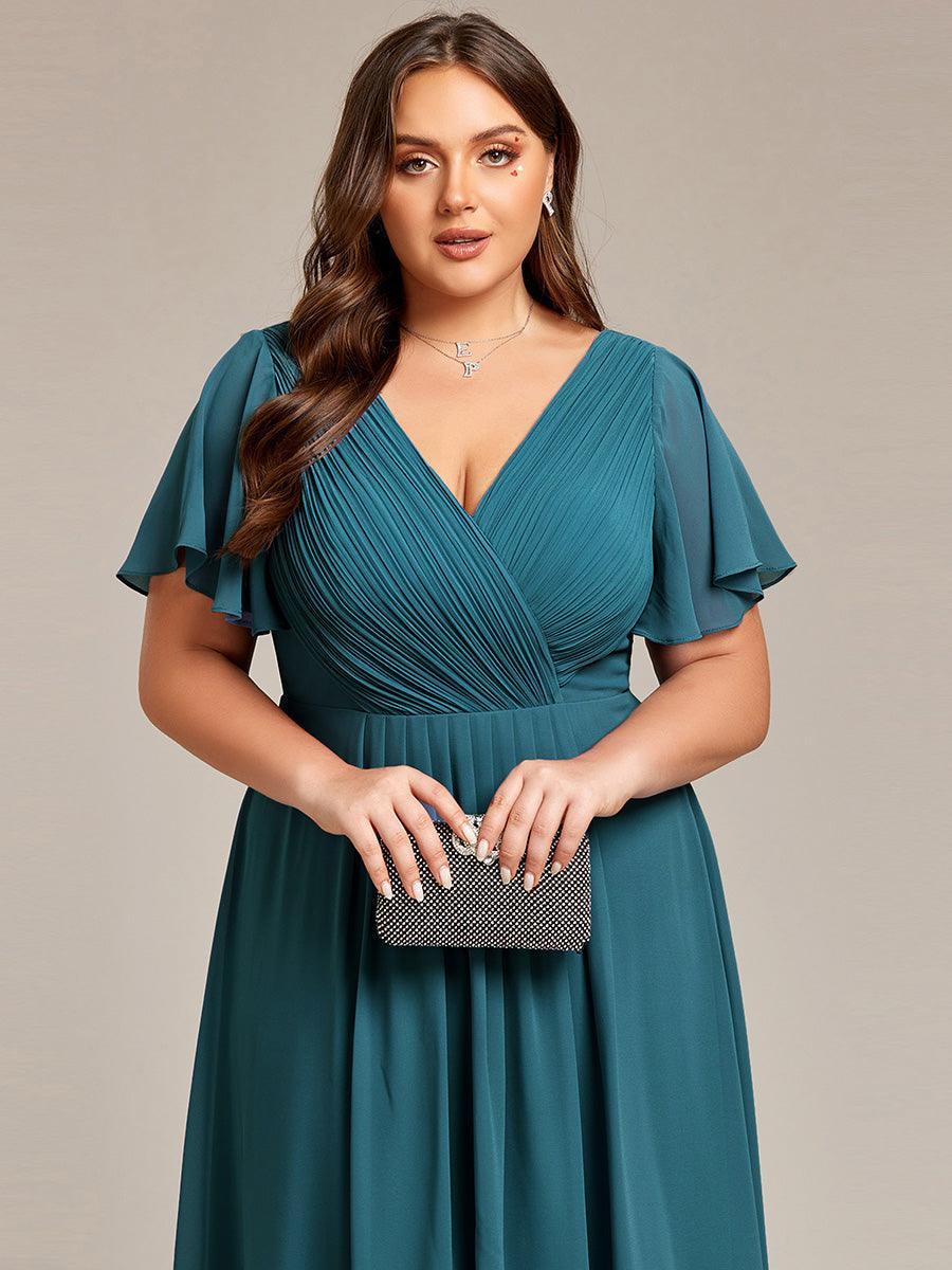 ever FAYE|Abito da invitata di matrimonio chic con scollo a V