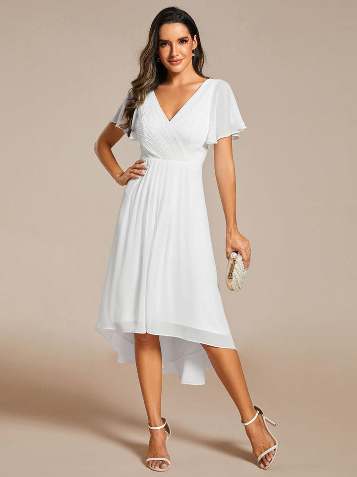 ever FAYE|Abito da invitata di matrimonio chic con scollo a V