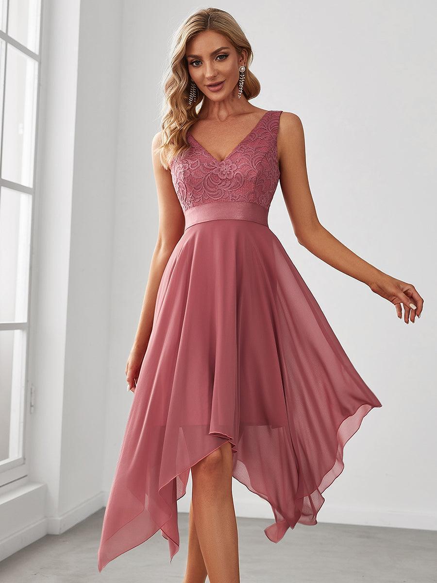 ever COSTA|Abito da matrimonio irregolare in chiffon di seta