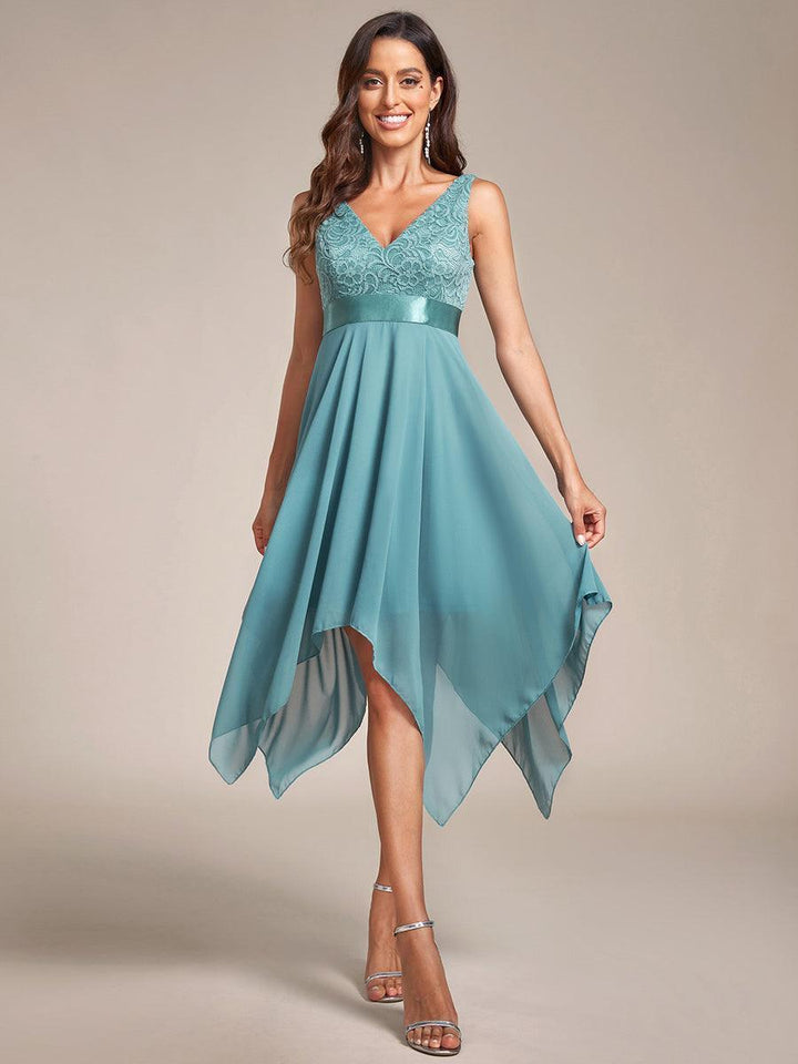 ever COSTA|Abito da matrimonio irregolare in chiffon di seta