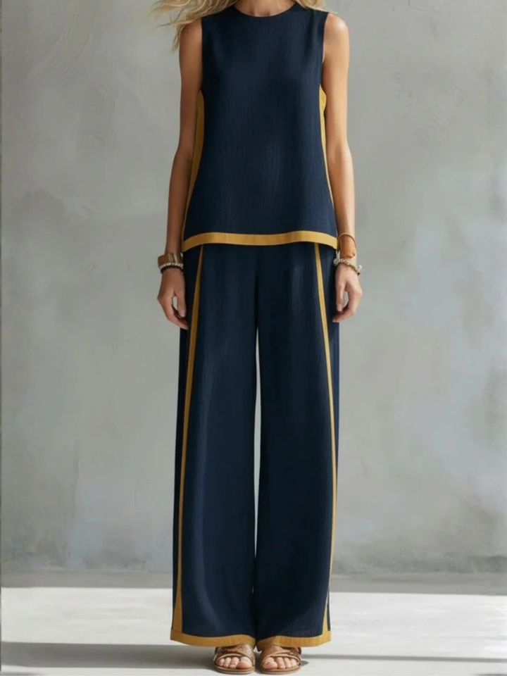 Leila | Completo Elegante in Cotone e Lino