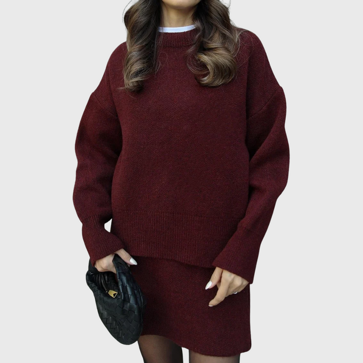 Set in maglia accogliente