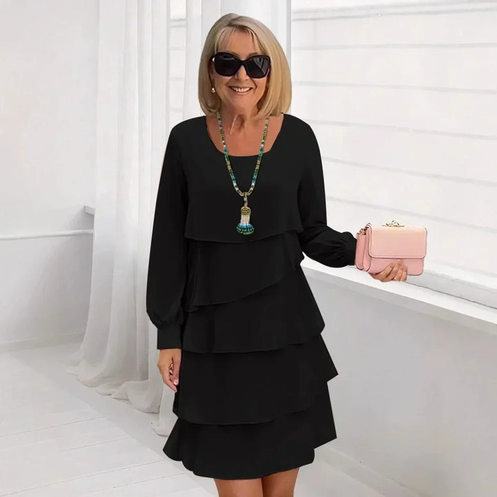 Madeleine – Abito elegante fluido con volant