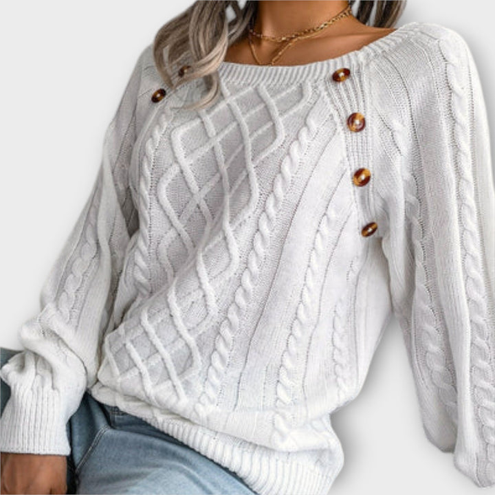 Malia | Maglione con bottoni