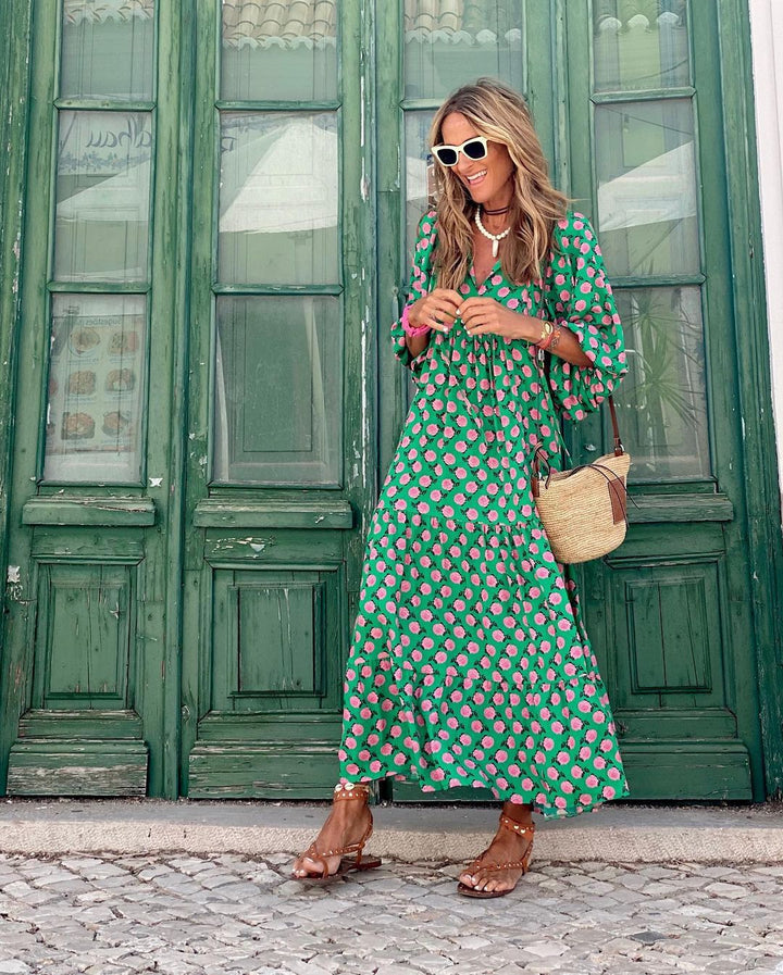 GIUGNO™ | Vestito Maxi Boho