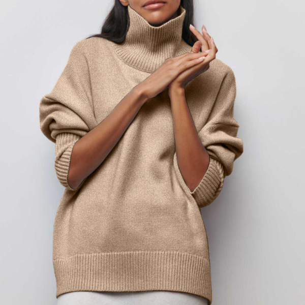 Katrielle | Maglione Collo Alto Confortevole
