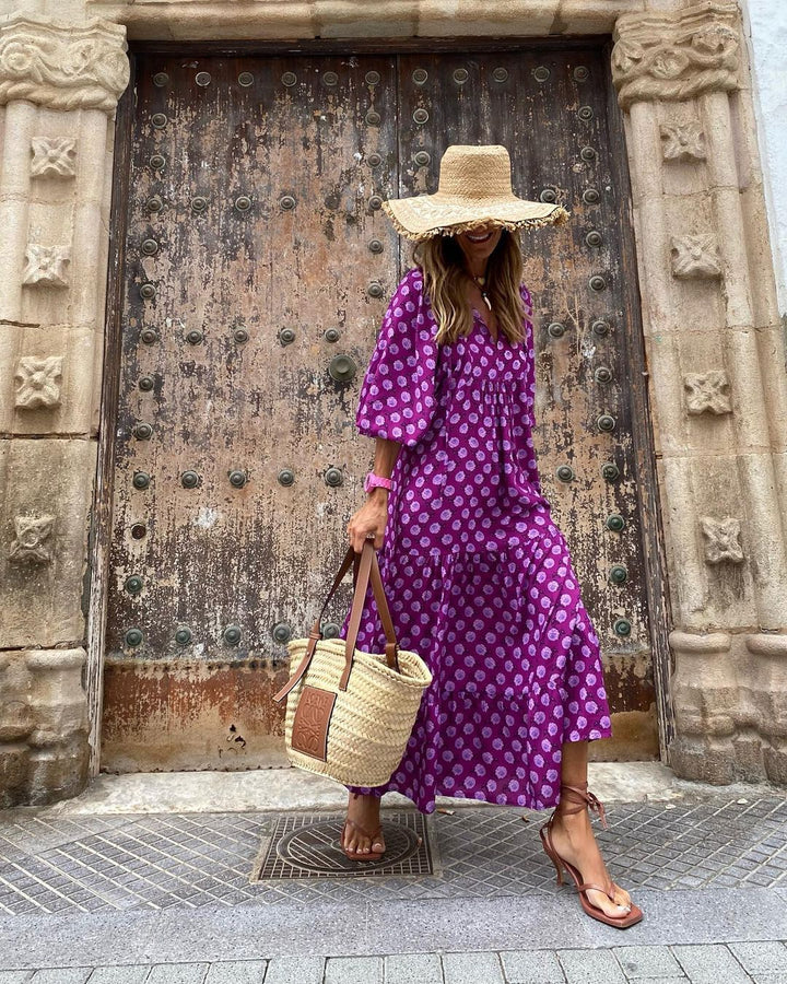 GIUGNO™ | Vestito Maxi Boho