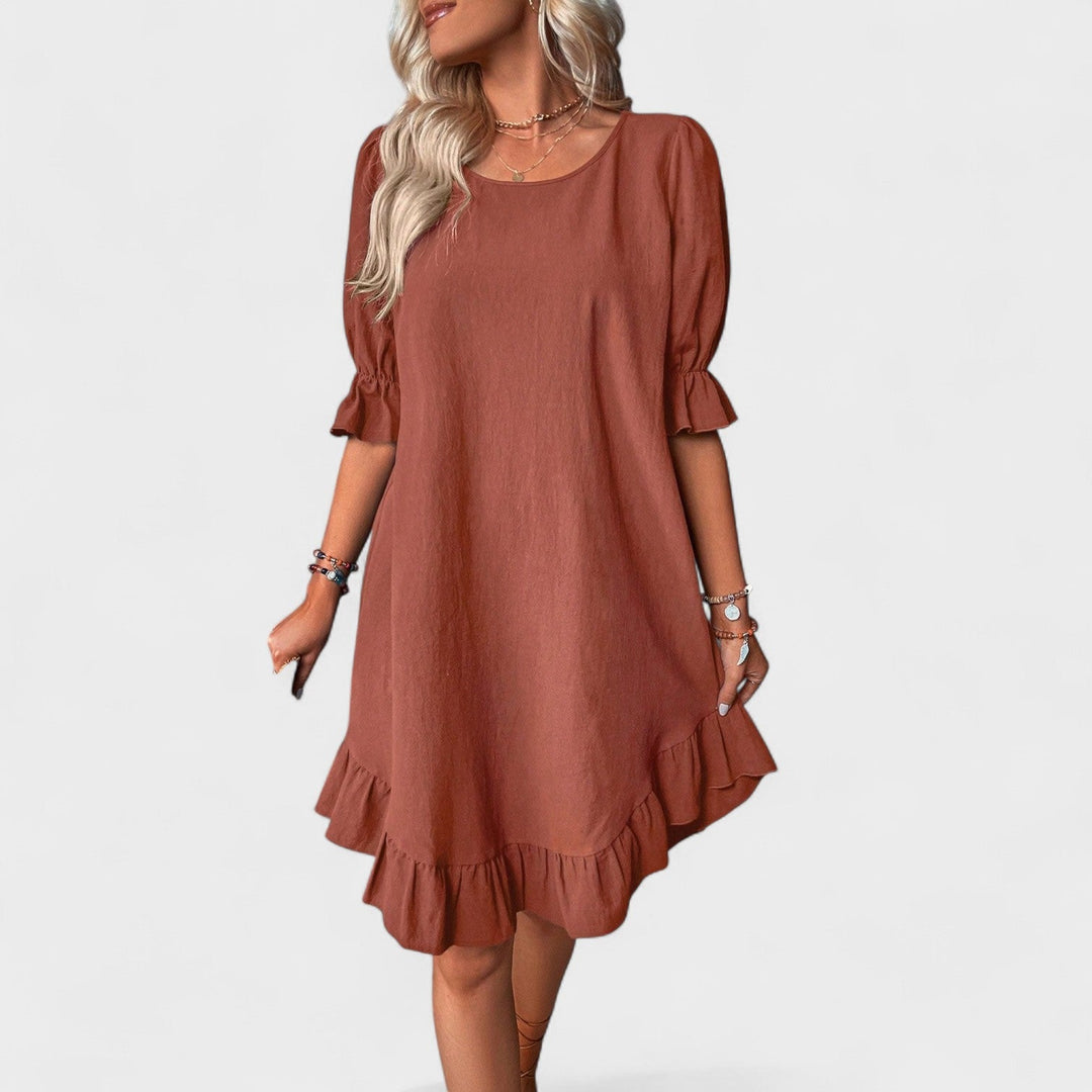 Sassa – Abito Casual con Volant