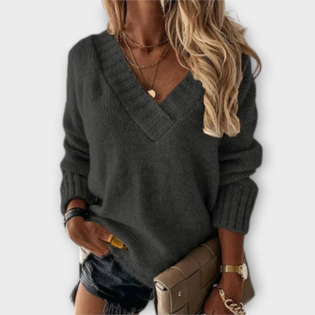 Jane | Maglione V-Neck Accogliente