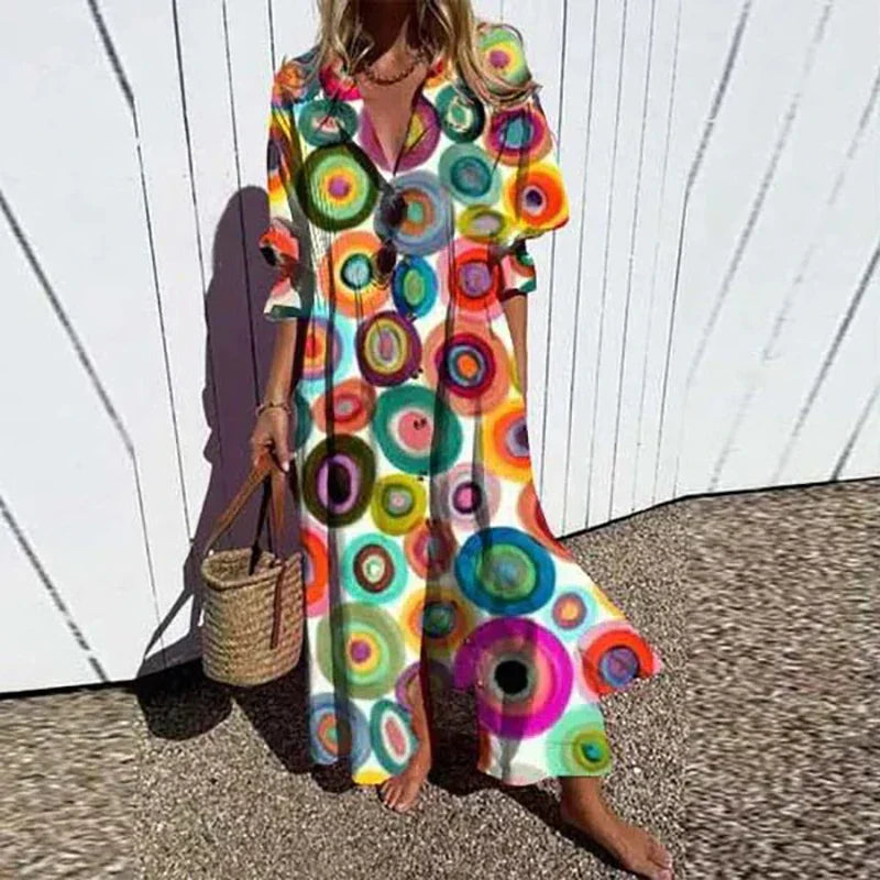 DIARA | Abito Bohemien di Lusso per la Primavera