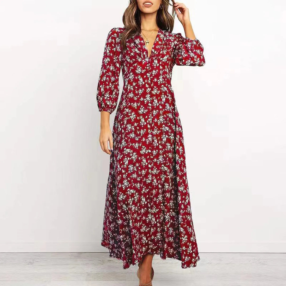 Melina | Elegante Abito Boho che Esalta la Tua Femminilità