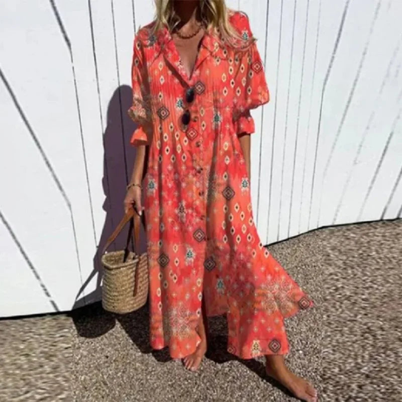 DIARA | Abito Bohemien di Lusso per la Primavera