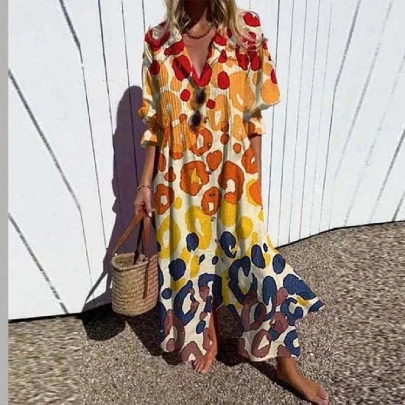 DIARA | Abito Bohemien di Lusso per la Primavera